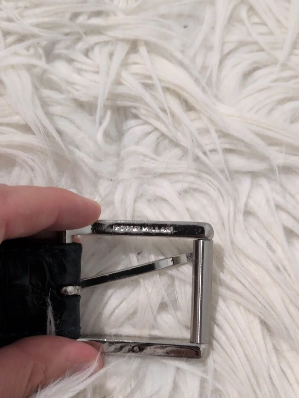 Peter Millar Genuine Crocodile Belt